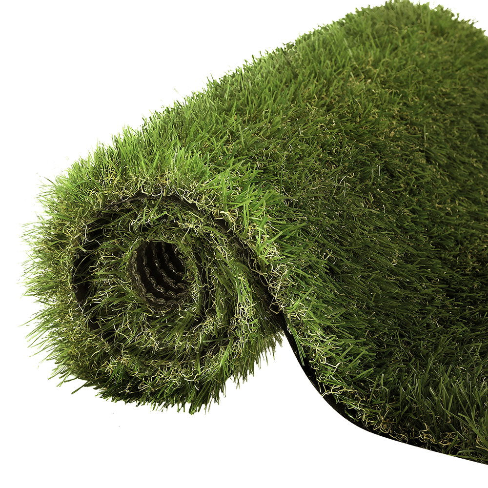 Prime Turf Artificial Grass 35mm 1mx10m Synthetic Fake Lawn Turf Plastic Plant 4-coloured Primeturf