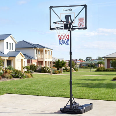 Everfit Portable Basketball Hoop System Adjustable Full Foldable Stand 2.07m