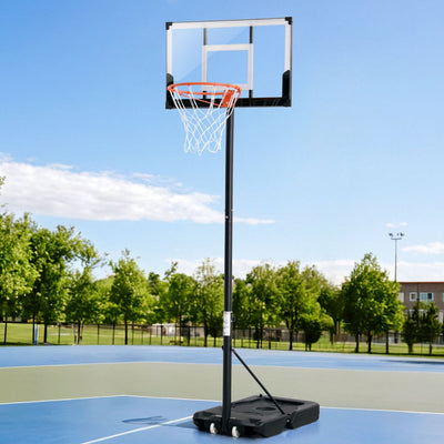 Everfit 3.05M Basketball Hoop Stand System Portable Height Adjustable w/ Knob