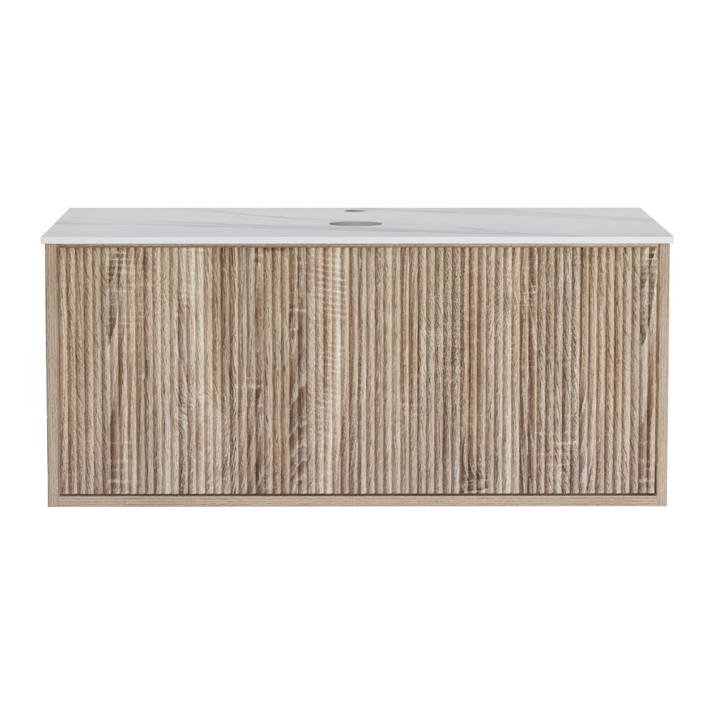 Cefito Vanity Unit 915mm with Basin Oak Awezingly