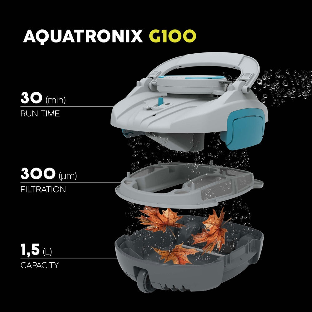 Bestway Robotic Pool Cleaner Cordless Automatic Robot Clean Swimming Pools Floor Awezingly