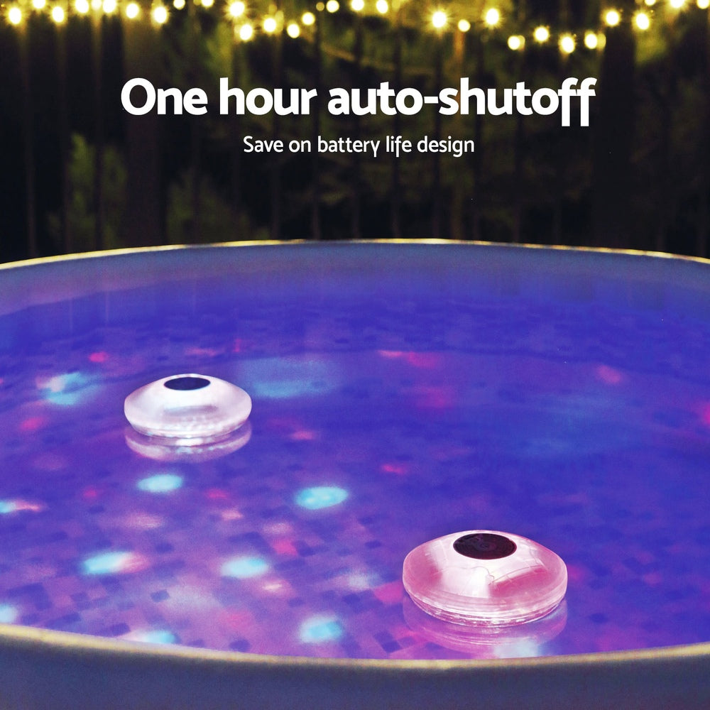 Bestway Pool Float Lamp LED Lights 7 Modes Multi Color Lamps For Pools Awezingly