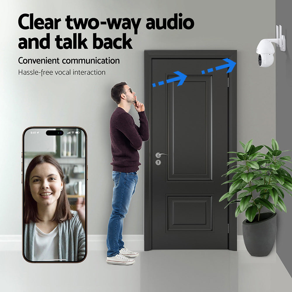 UL-tech Wireless IP Camera Outdoor CCTV Security System HD 1080P WIFI PTZ 2MP UL-tech
