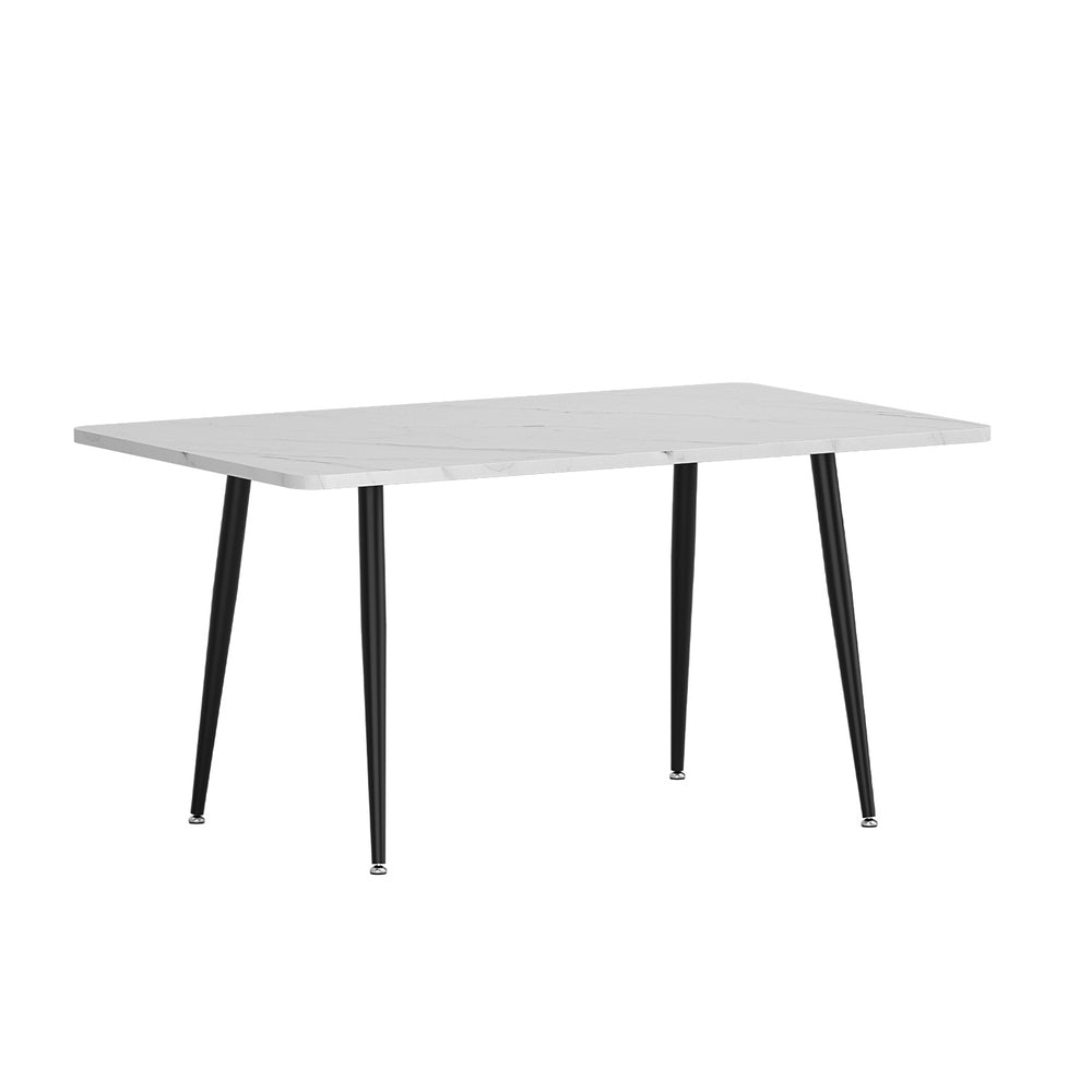 1.5M Artiss Dining Table Marble Effect Artiss
