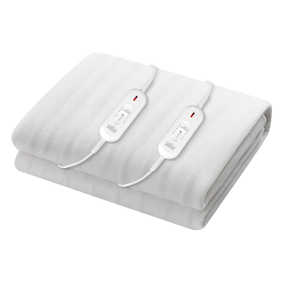 Giselle Bedding King Size Electric Blanket Polyester Awezingly