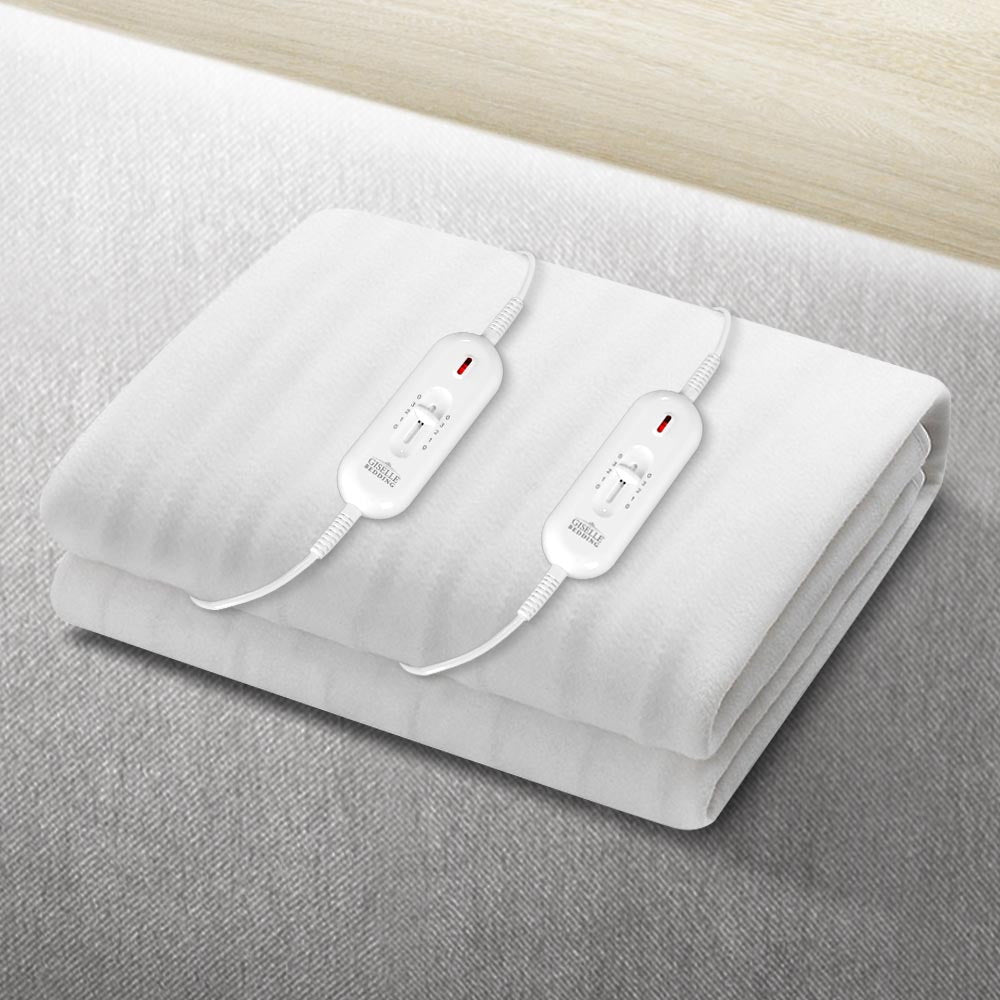Giselle Bedding King Size Electric Blanket Polyester Awezingly