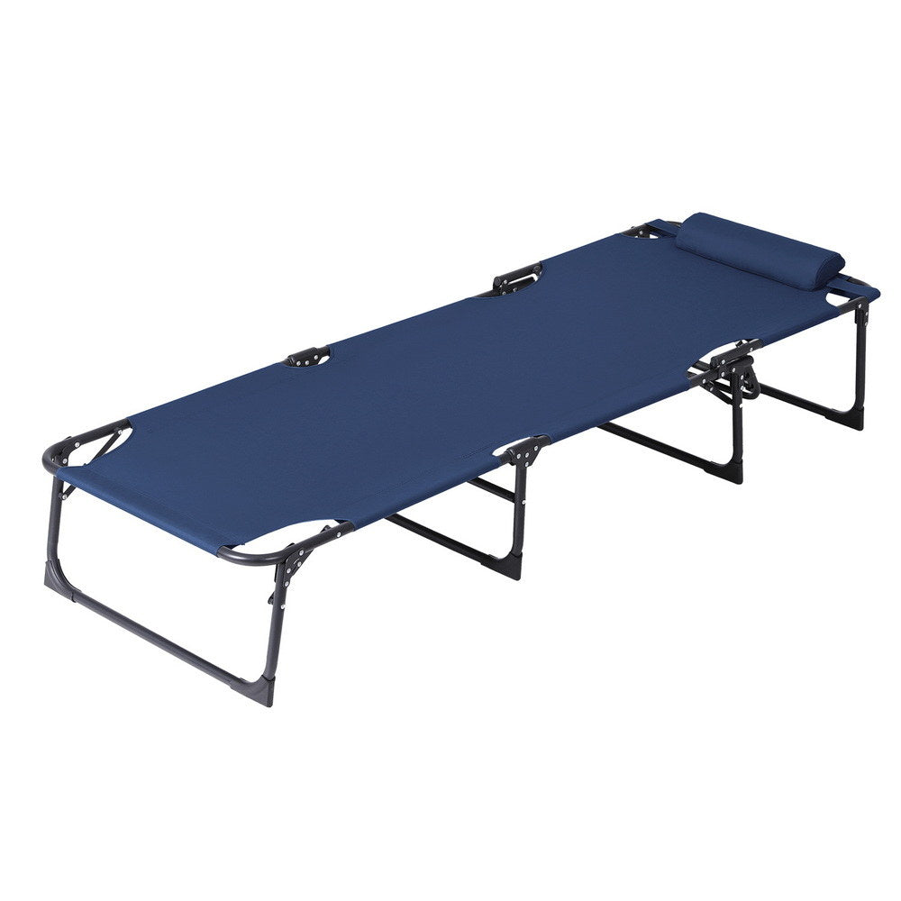 Gardeon Sun Lounger Folding Lounge Beach Chair Patio Outdoor Furniture Awezingly