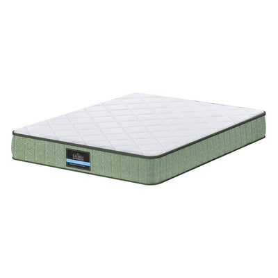 Giselle 25cm Memory Foam Mattress Dual Layer Zipper Cover Cool Charcoal Foam Mattresses Double