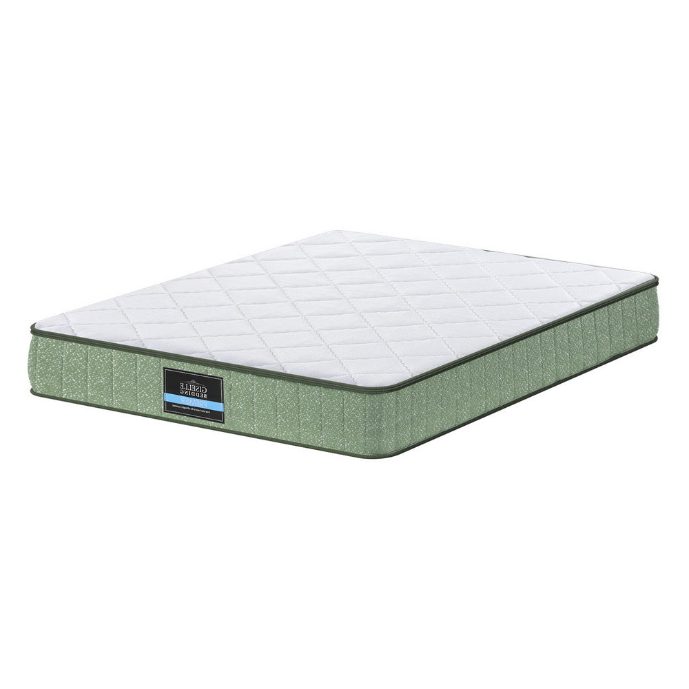 Giselle 25cm Memory Foam Mattress Dual Layer Zipper Cover Cool Charcoal Foam Mattresses Queen Awezingly