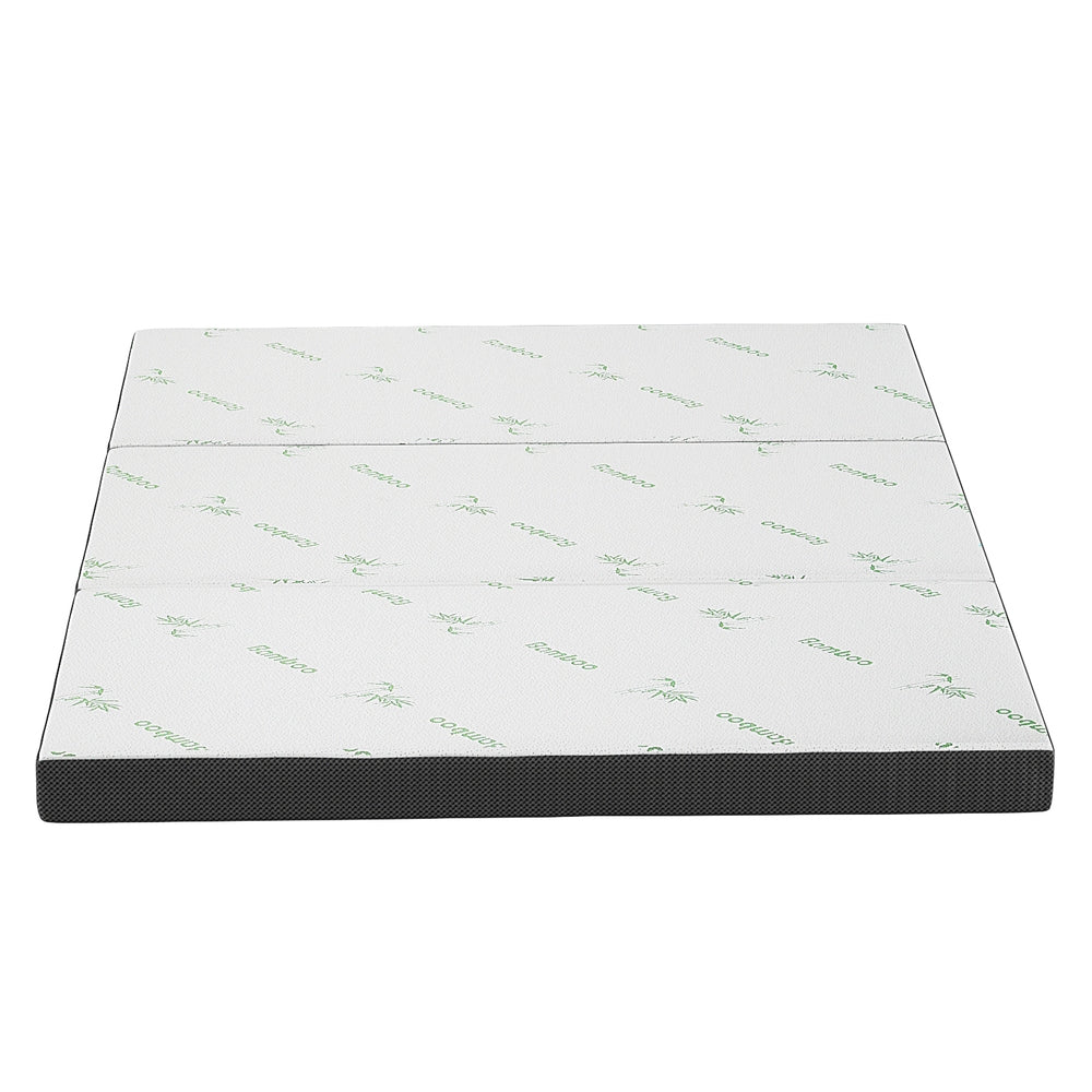 Giselle Bedding Foldable Mattress Folding Foam Double Bamboo Awezingly