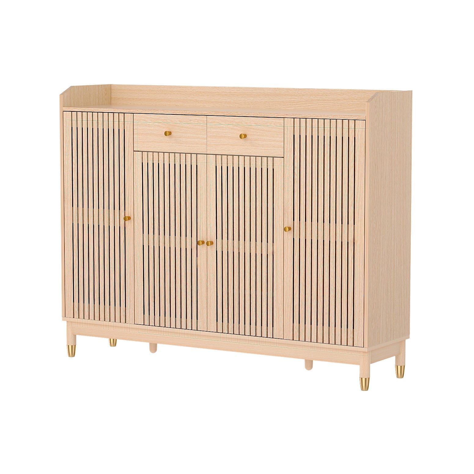 Artiss Shoe Rack Cabinet with Shelves 26 Pairs Pine Artiss