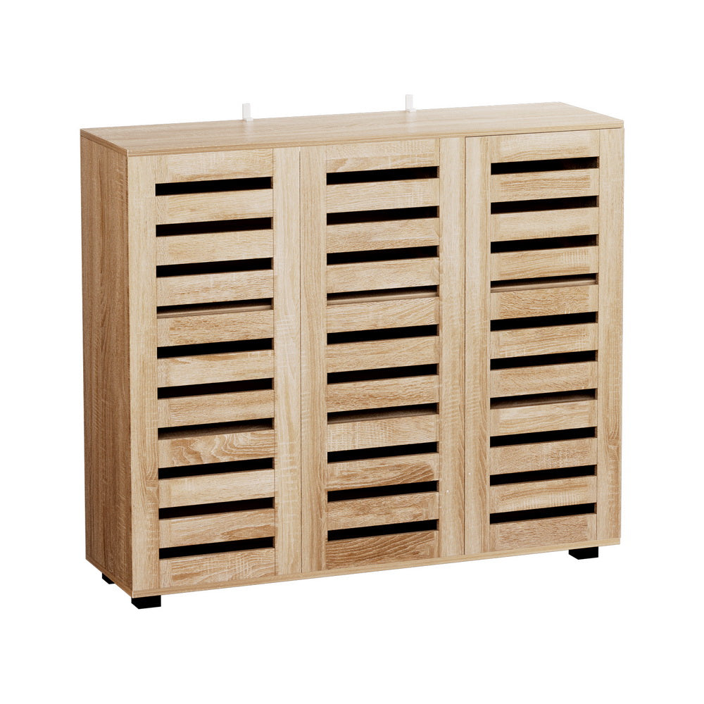 Artiss Shoe Cabinet 30 Pairs Adjustable Shelf Artiss