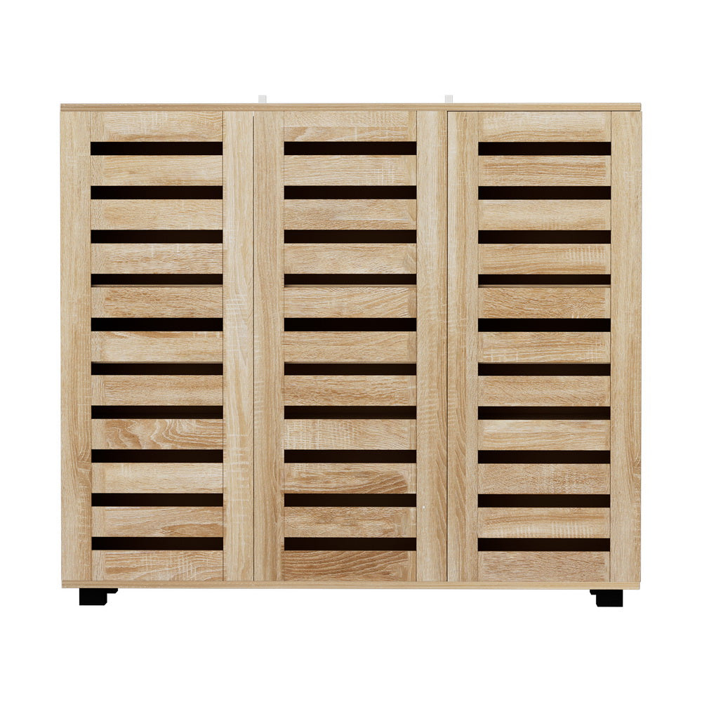 Artiss Shoe Cabinet 30 Pairs Adjustable Shelf Artiss