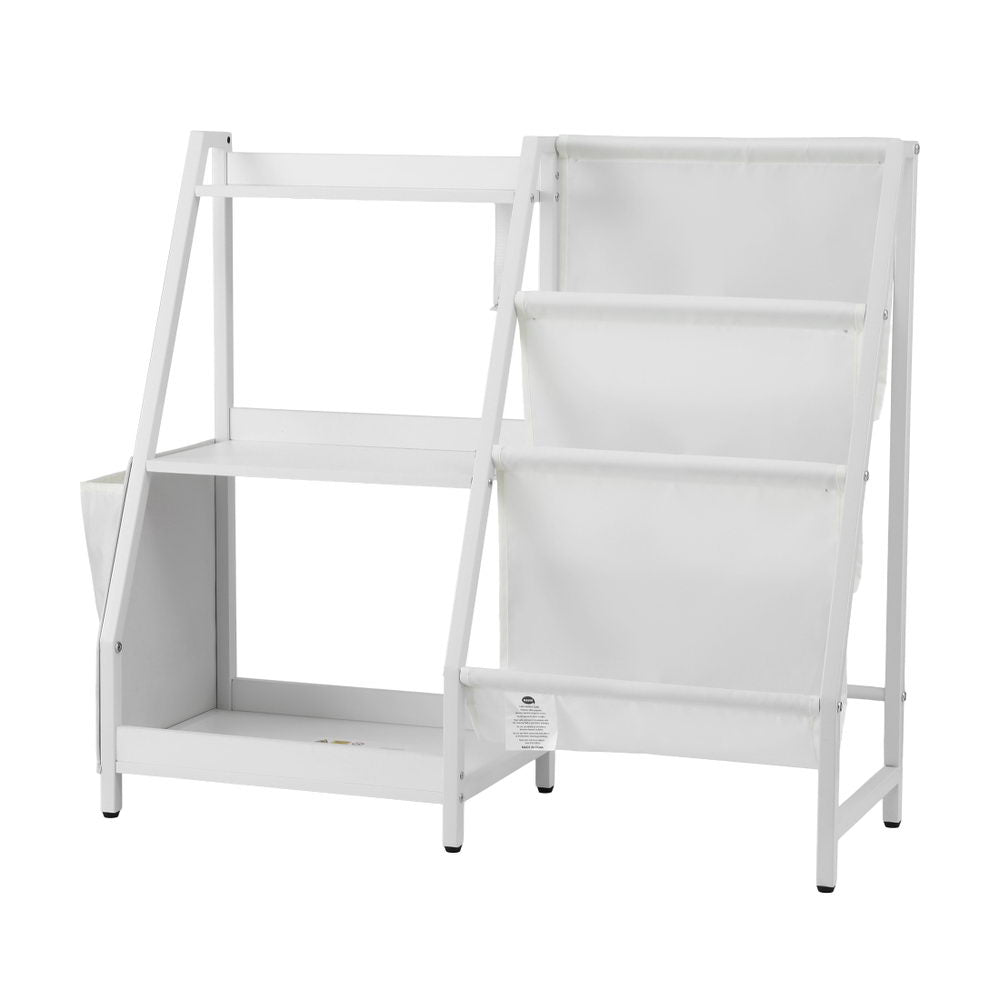 Keezi 3-Tier Kids Bookshelf Bookcase Children Toy Storage Organizer Rack Display Shelf Awezingly