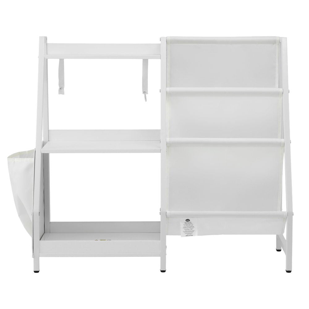 Keezi 3-Tier Kids Bookshelf Bookcase Children Toy Storage Organizer Rack Display Shelf Awezingly