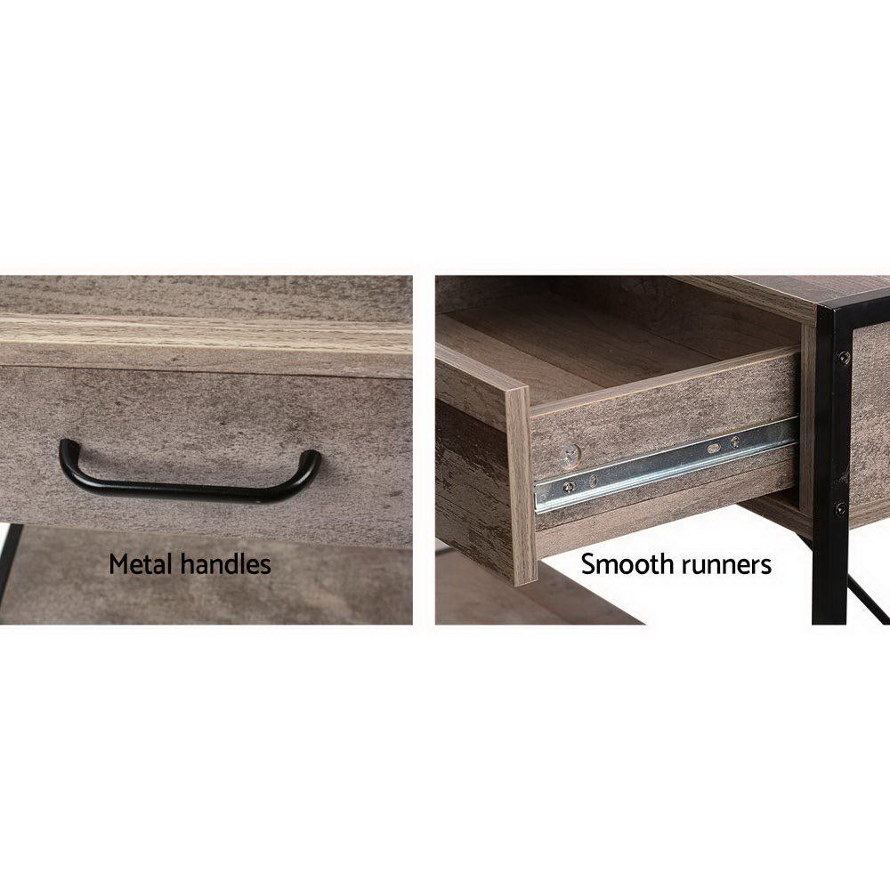 Artiss Wooden Hallway Console Table - Wood Artiss