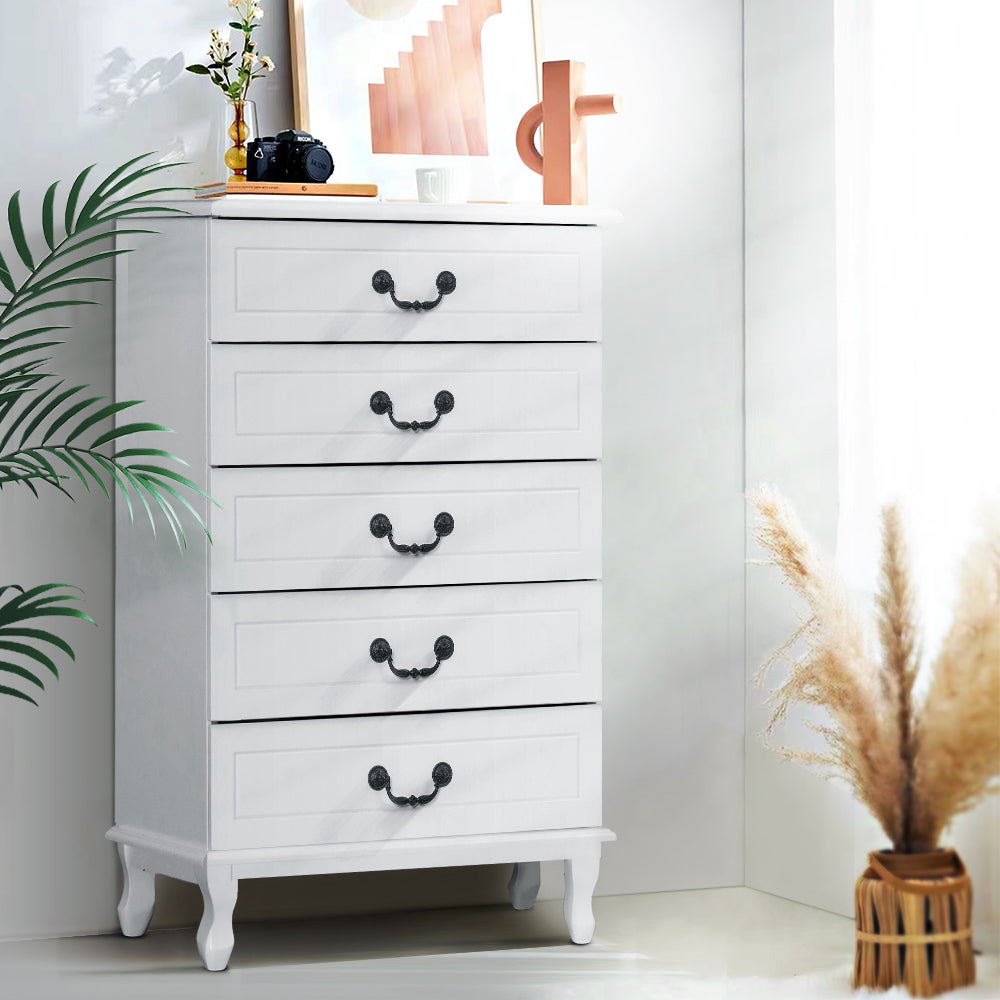 Artiss Chest of Drawers Tallboy Dresser Table Bedside Storage Cabinet Bedroom Artiss