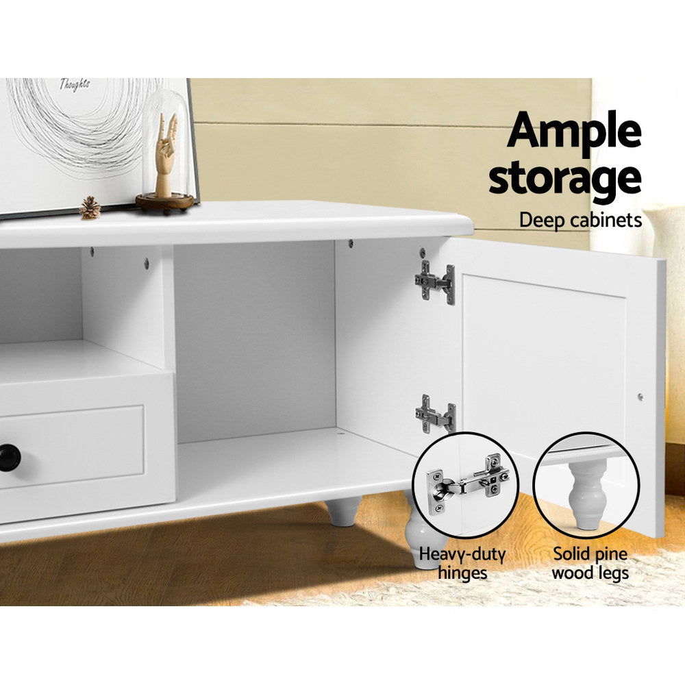 Artiss TV Cabinet Entertainment Unit Stand French Provincial Storage 160cm KUBI Artiss