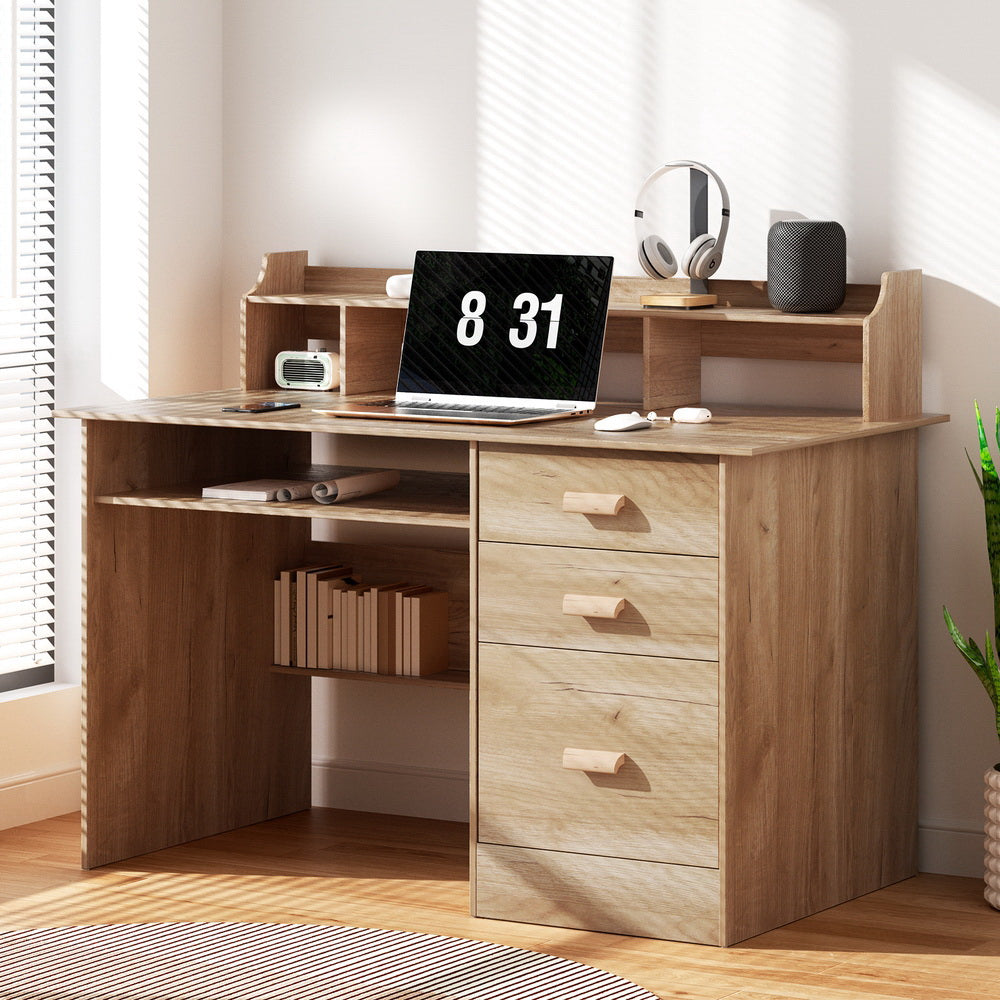 Artiss Computer Desk Office Study Desks Table Shelf Drawer Artiss