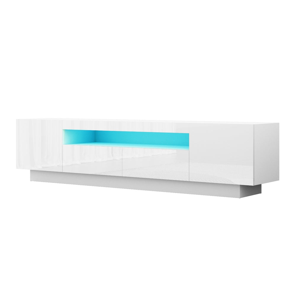 Artiss TV Unit Entertainment Unit Storage Drawer RGB LED 180cm White Artiss