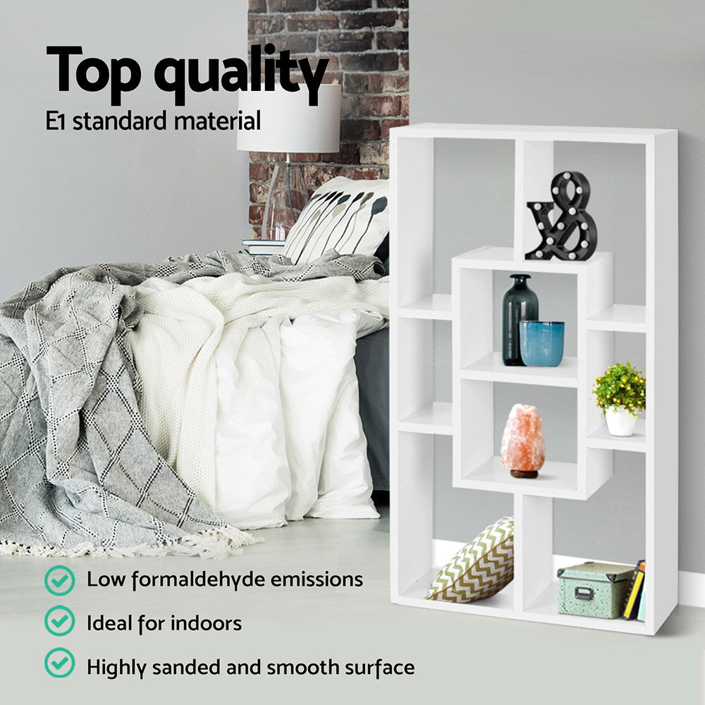 Artiss Floating Wall Shelf DIY Mount Storage Bookshelf Display Rack White Artiss