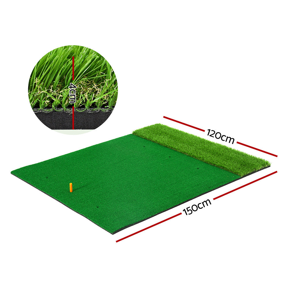 Everfit Golf Hitting Mat Portable Driving Range Practice Training Aid 2 in 1 Everfit