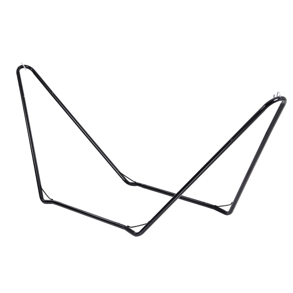 Gardeon Hammock Bed Stand Steel Frame Outdoor Garden Awezingly
