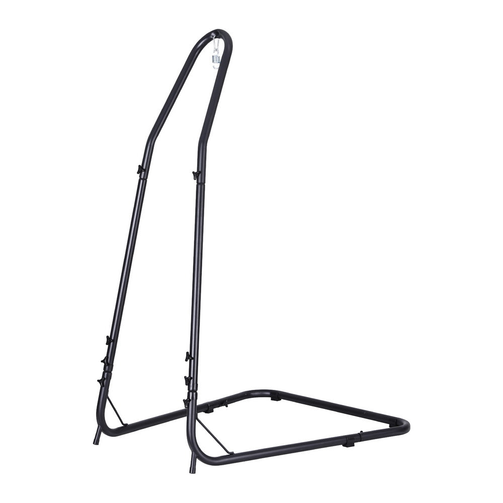 Gardeon Hammock Chair Stand Heavy Duty Steel Frame Black Awezingly