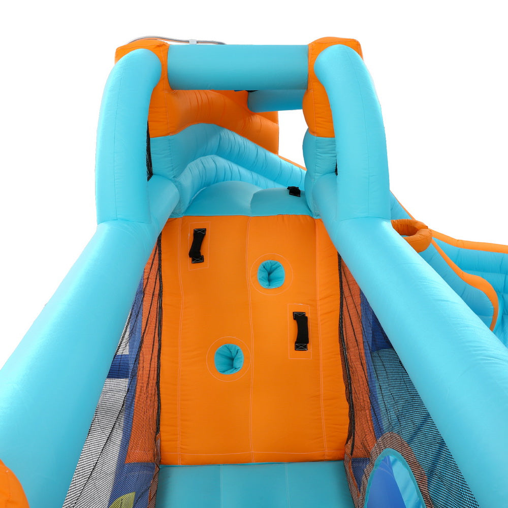 AirMyFun Kids Inflatable Pool Water Slide Park Jumping Castle Bounce 382X381CM Bestway