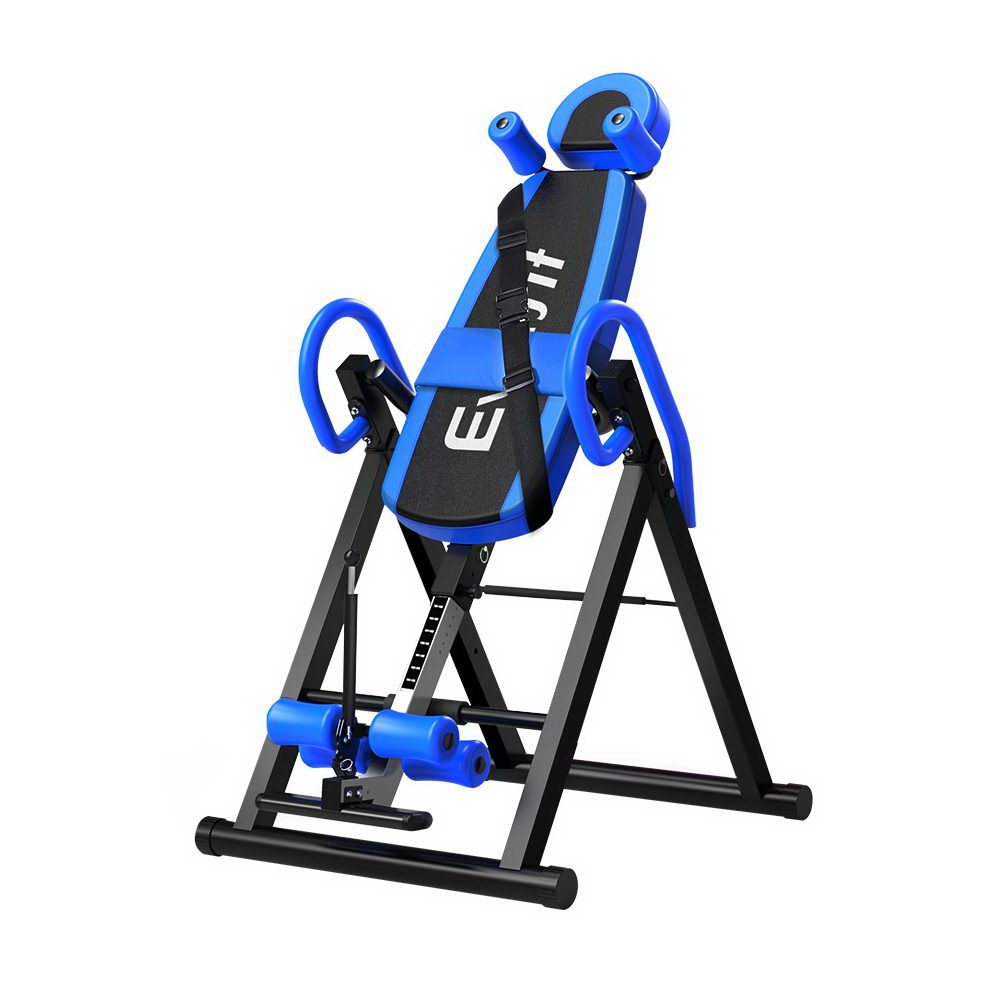 Everfit Gravity Inversion Table Foldable Stretcher Inverter Home Gym Fitness Everfit