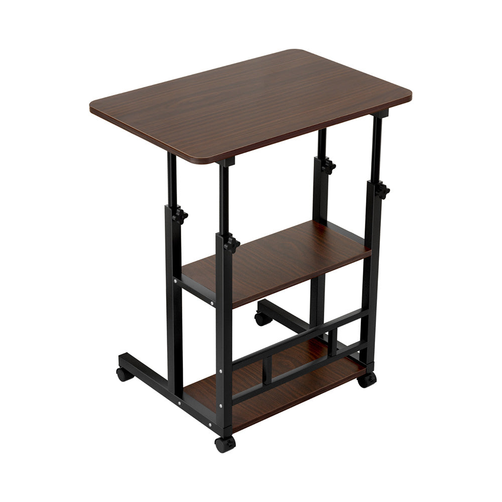 Artiss Laptop Desk Height Adjustable Mobile Workstation Computer Desks 60CM Awezingly