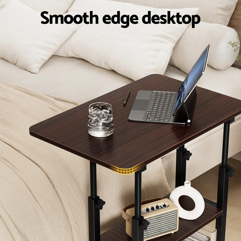 Artiss Laptop Desk Height Adjustable Mobile Workstation Computer Desks 60CM Awezingly