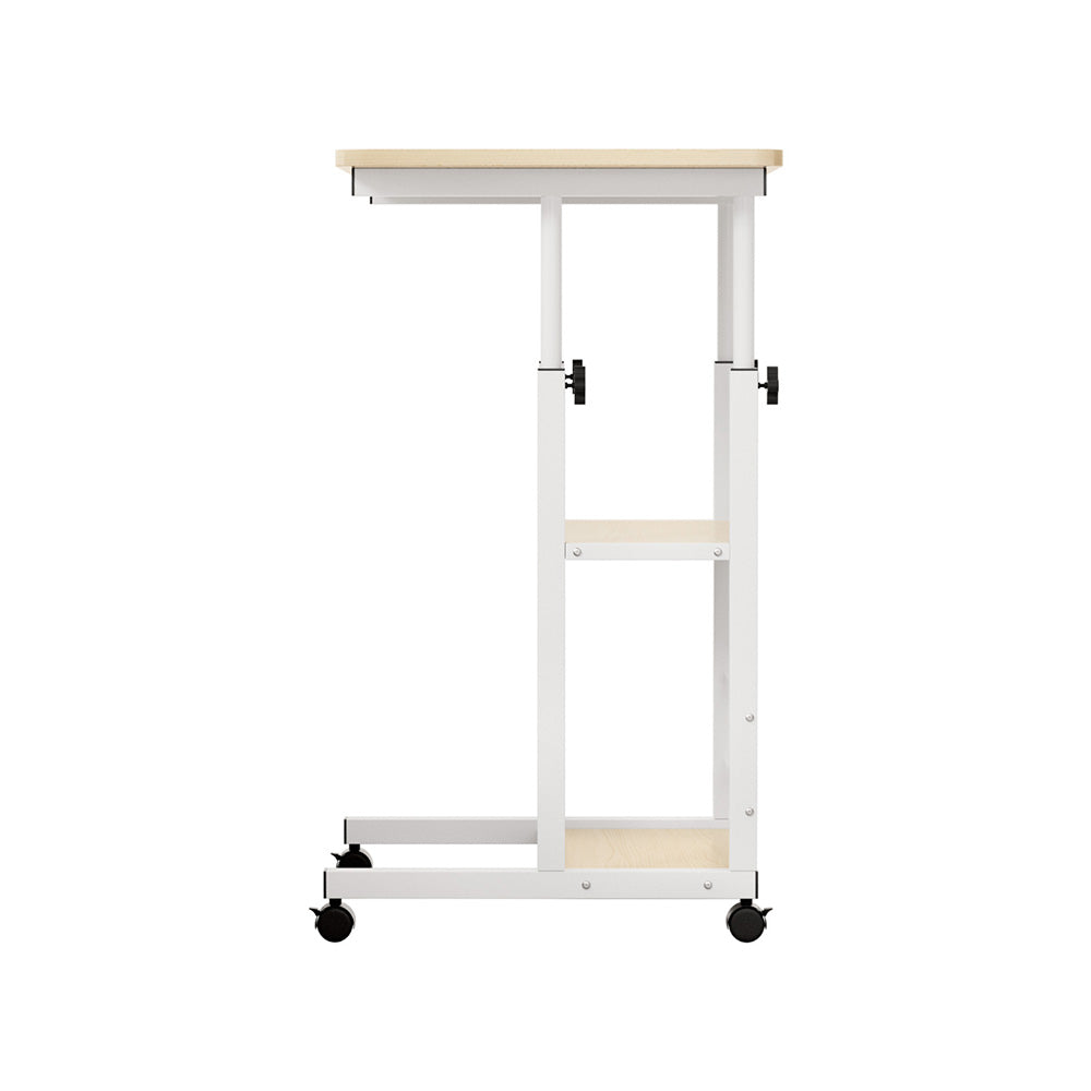 Artiss Laptop Desk Height Adjustable Mobile Workstation Computer Desks 60CM Awezingly