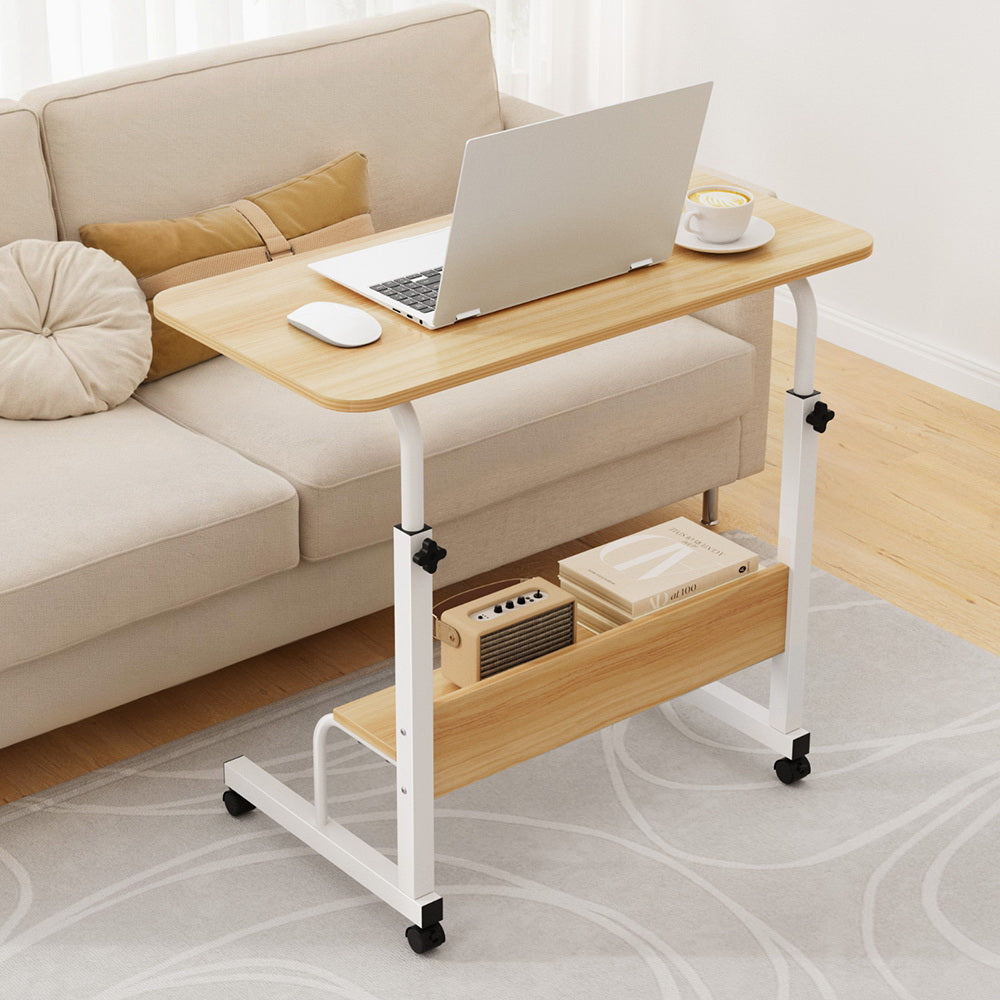 Artiss Laptop Desk Portable Sit Stand Desks Height Adjustable Workstation 80CM Awezingly