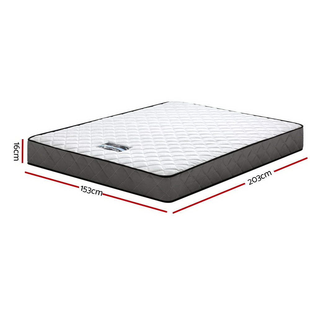 Giselle Bedding Alzbeta Bonnell Spring Mattress 16cm Thick Queen Giselle Bedding