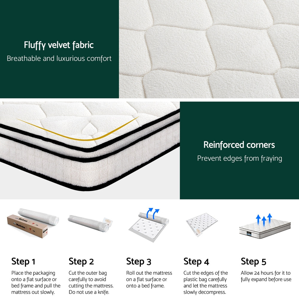 22cm Giselle Mattress Single Size Awezingly