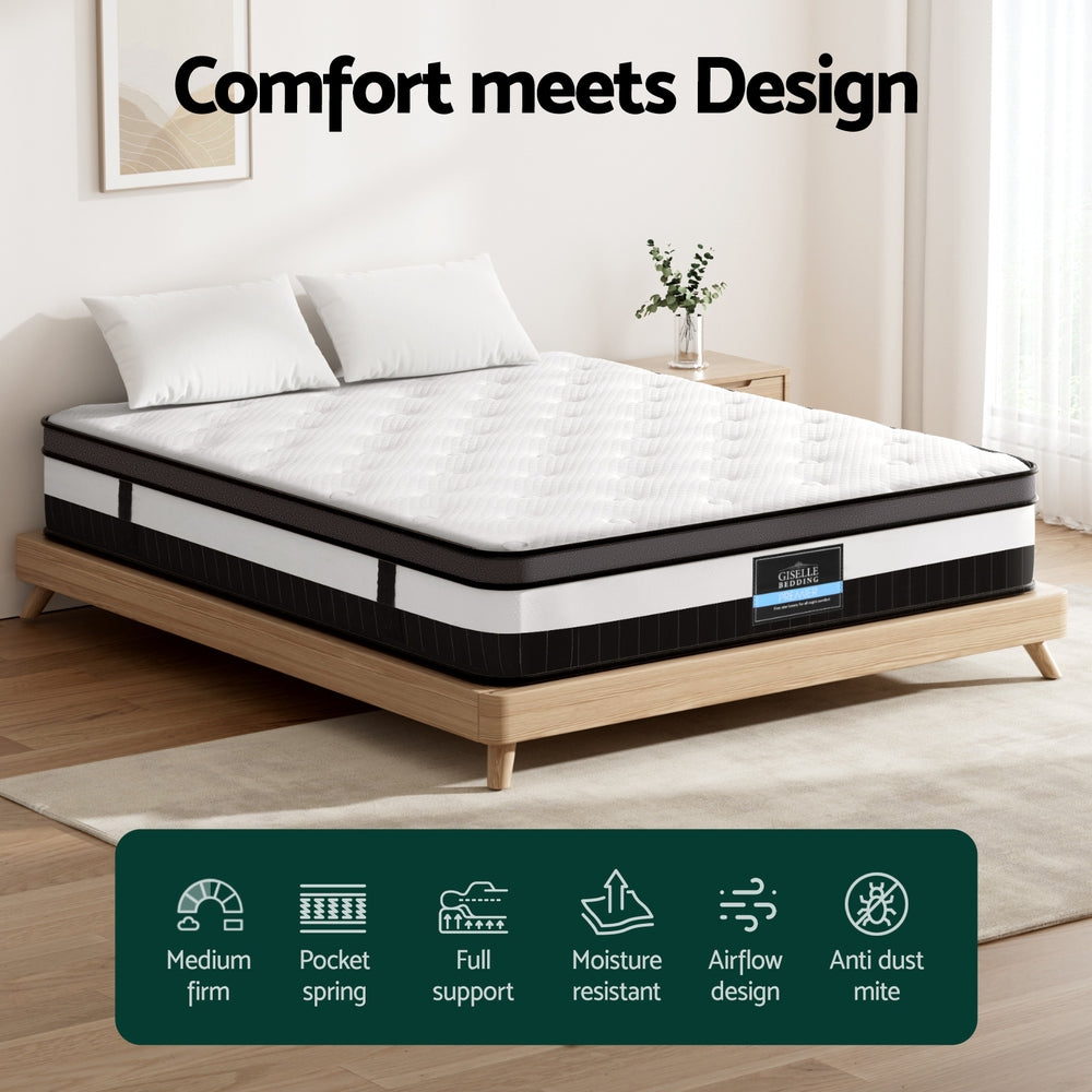 30cm Giselle Mattress King Size Awezingly