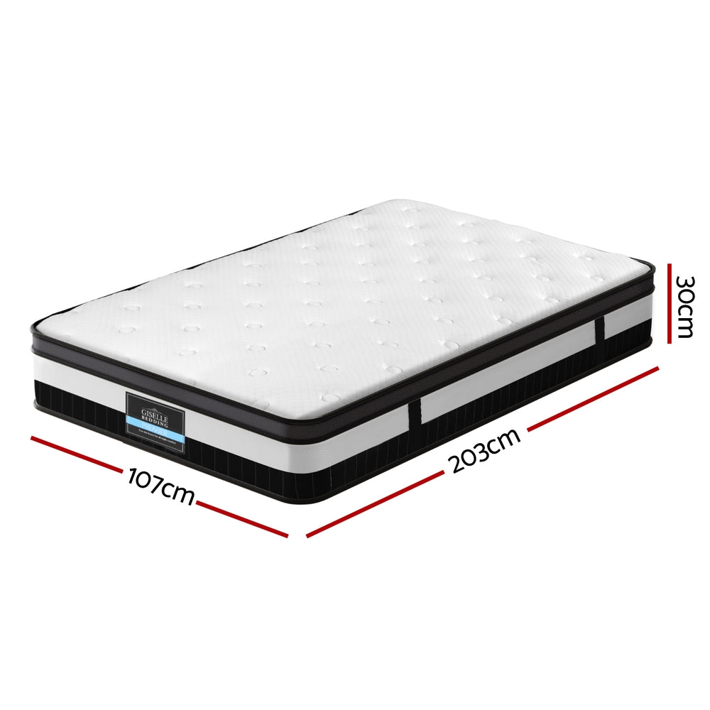 30cm Giselle Mattress KS Size Awezingly