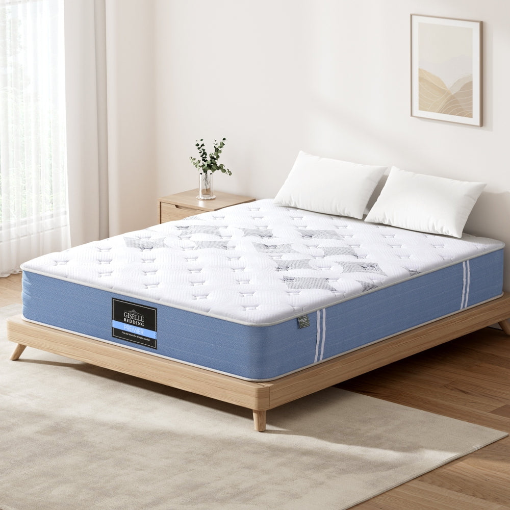25cm Giselle Mattress King Bed Pocket Spring Mattresses Giselle Bedding