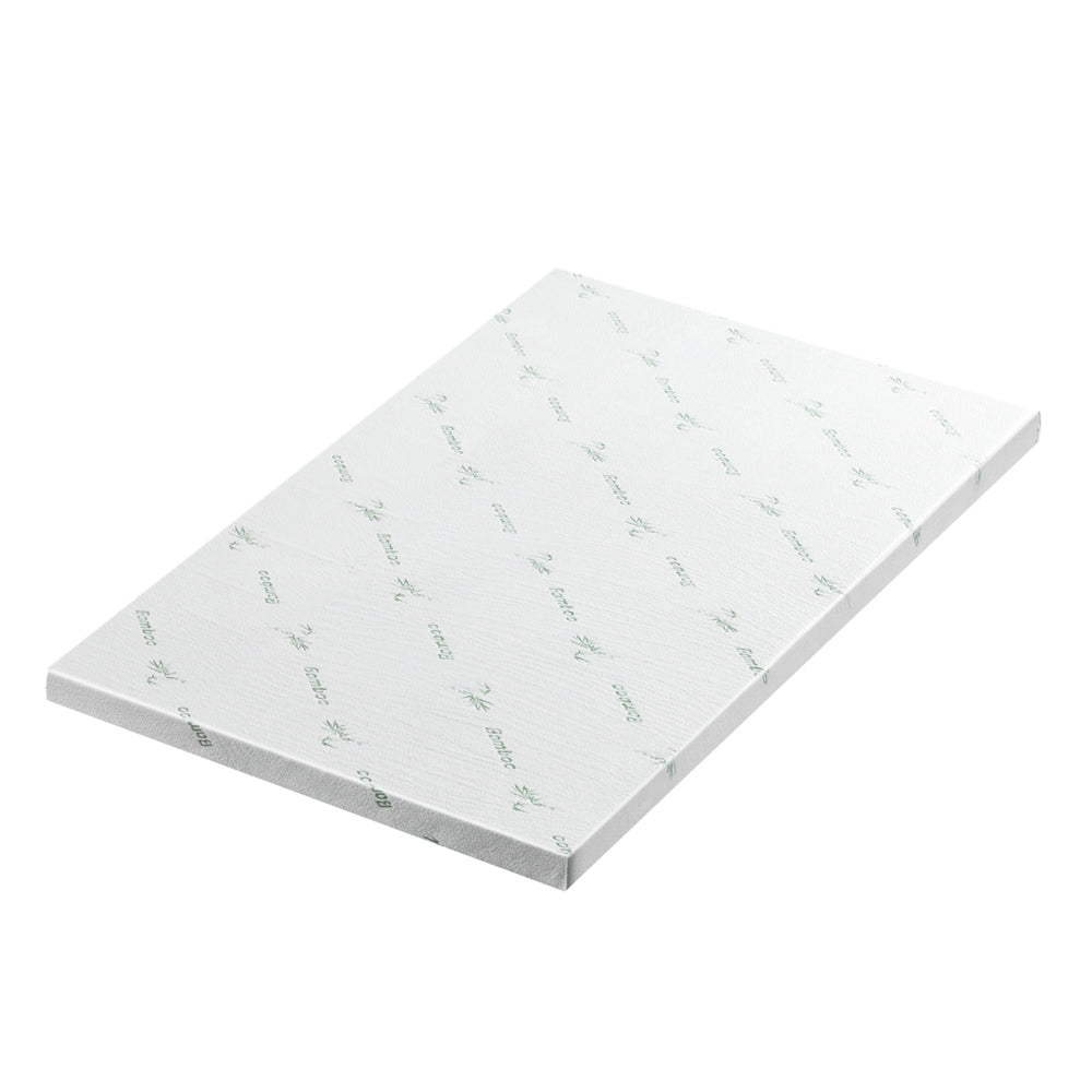 Giselle Bedding Memory Foam Mattress Topper Ventilated Cool Gel 5cm King Single Giselle Bedding