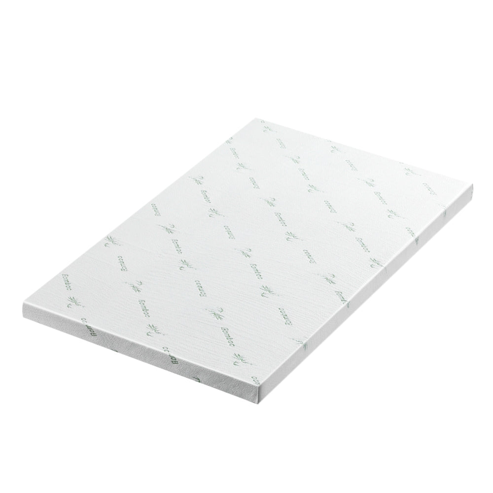 Giselle Bedding Memory Foam Mattress Topper Ventilated Cool Gel 8cm King Single Giselle Bedding