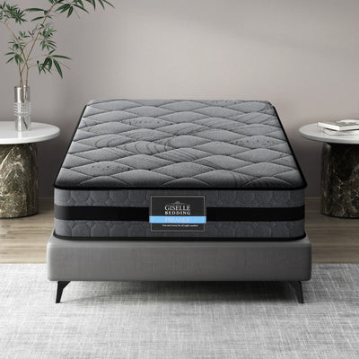 Giselle Bedding Wendell Pocket Spring Mattress 22cm Thick – King Single
