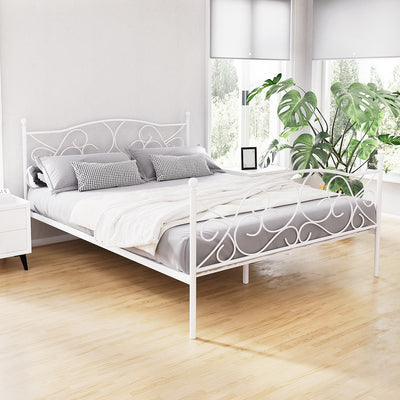 Artiss Bed Frame Queen Size Metal Frame GROA