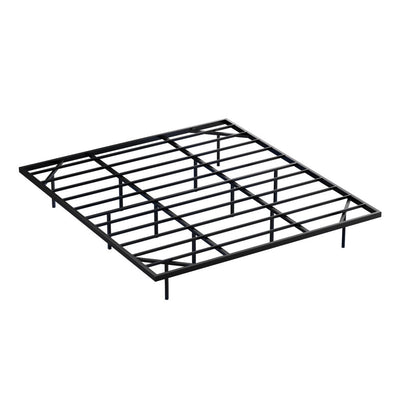 Artiss King Bed Frame,Floating Metal Bed Frame with Smart LED Lights - Sturdy Metal Platform Bed Base, Silent Design, Tool-Free Assembly, 300KG Capacity for Home/Hotel/Master Bedroom