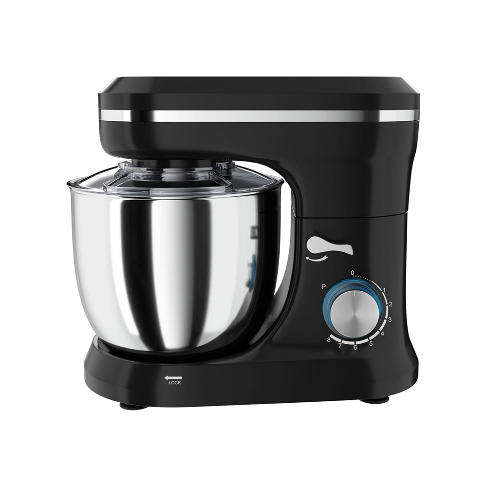 Devanti 3in1 Stand Mixer 8 Speed 5L Mix Master 400W Black Devanti