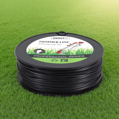 Giantz 100M Whipper Snipper Trimmer Line 3.0mm Star Nylon String Cord Black