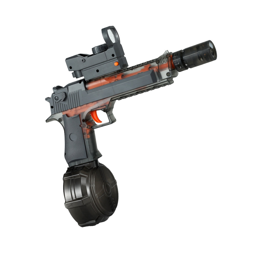 Keezi Kids Adult Electric Water Gun 500ml Water Tank Light Squirt Guns Toys Grey Awezingly
