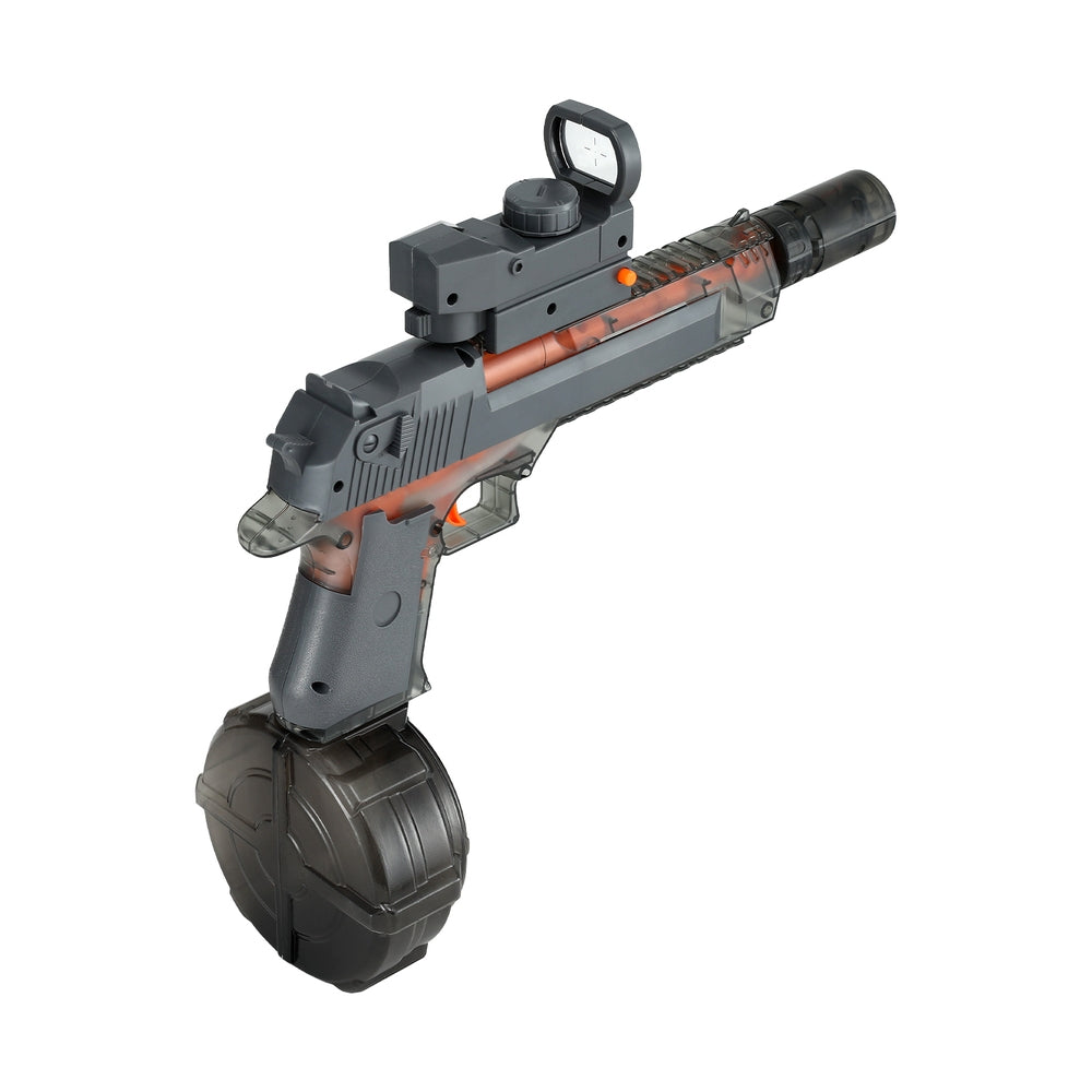 Keezi Kids Adult Electric Water Gun 500ml Water Tank Light Squirt Guns Toys Grey Awezingly