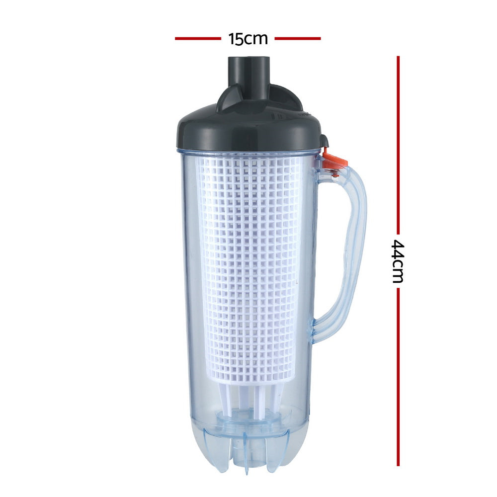 Aquabuddy Pool Leaf Canister Cleaner Suction Catcher In-ground Swimming Pools Aquabuddy