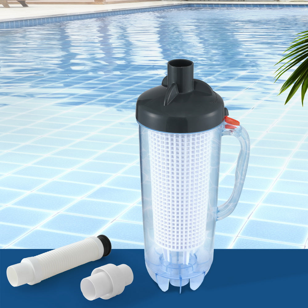 Aquabuddy Pool Leaf Canister Cleaner Suction Catcher In-ground Swimming Pools Aquabuddy